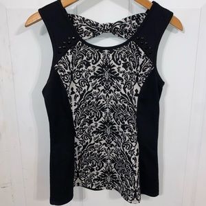 Black & White Tank Top